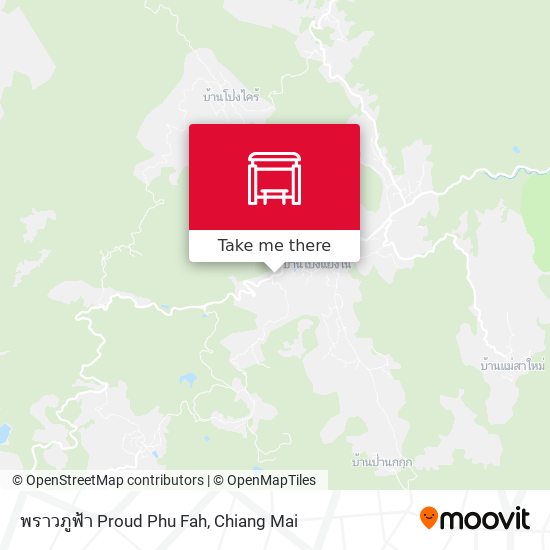 พราวภูฟ้า Proud Phu Fah map