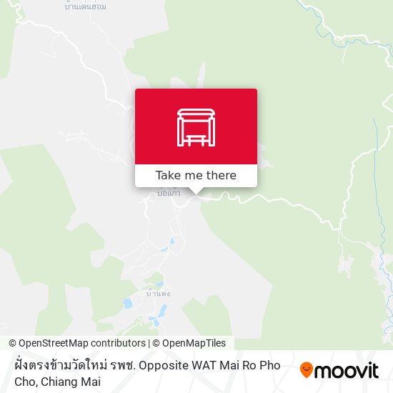 ฝั่งตรงข้ามวัดใหม่ รพช. Opposite WAT Mai Ro Pho Cho map