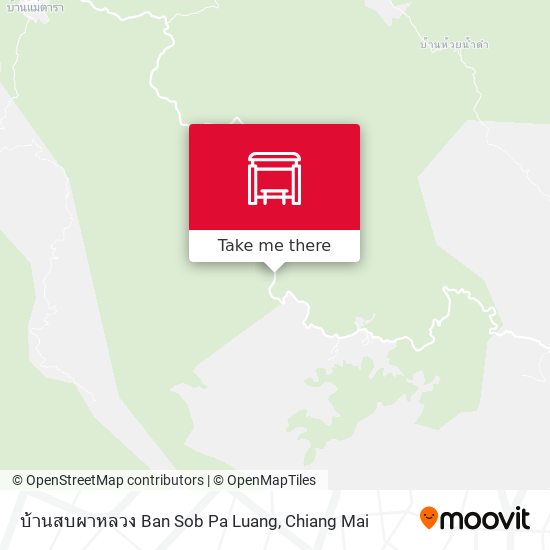 บ้านสบผาหลวง Ban Sob Pa Luang map
