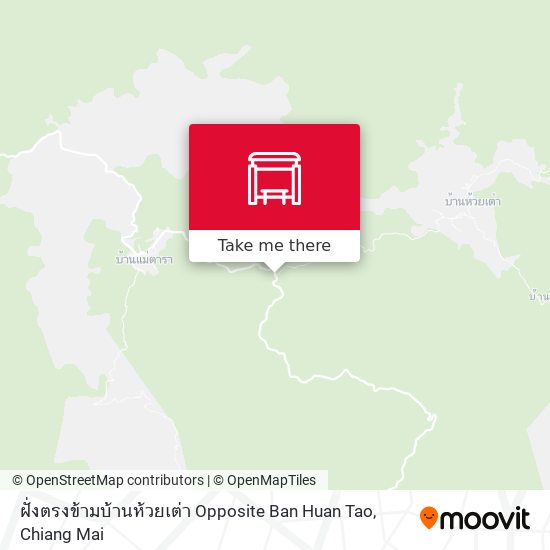 ฝั่งตรงข้ามบ้านห้วยเต่า Opposite Ban Huan Tao map