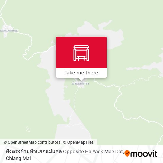 ฝั่งตรงข้ามห้าแยกแม่แดด Opposite Ha Yaek Mae Dat map