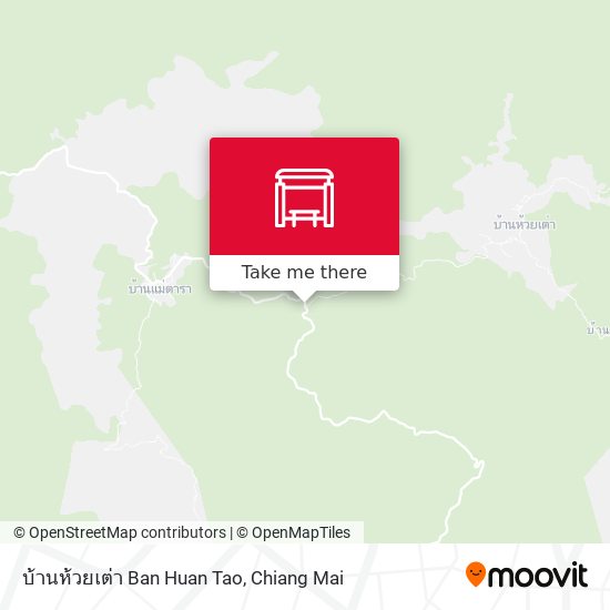 บ้านห้วยเต่า Ban Huan Tao map