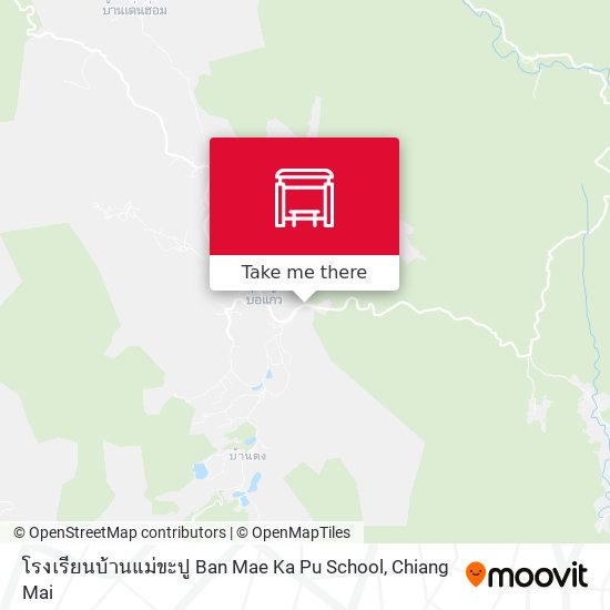 โรงเรียนบ้านแม่ขะปู Ban Mae Ka Pu School map
