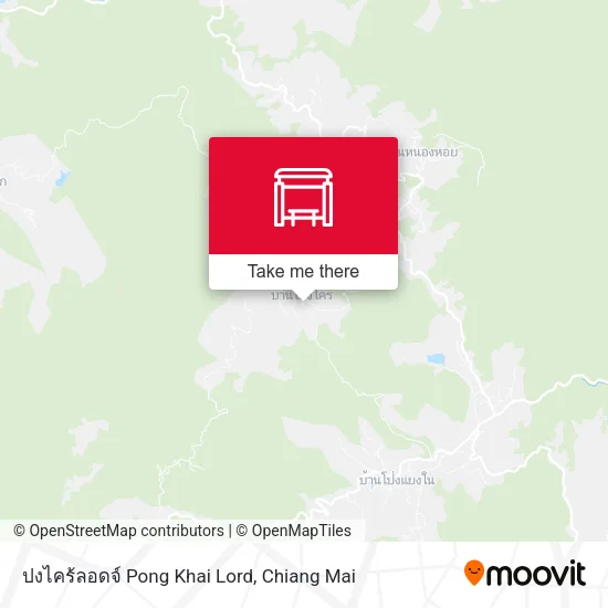 ปงไคร้ลอดจ์ Pong Khai Lord map