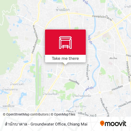 สำนักบาดาล - Groundwater  Office map