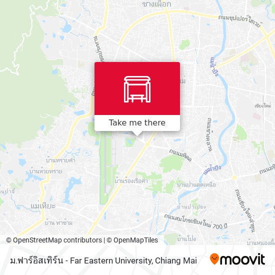 ม.ฟาร์อิสเทิร์น - Far Eastern University map