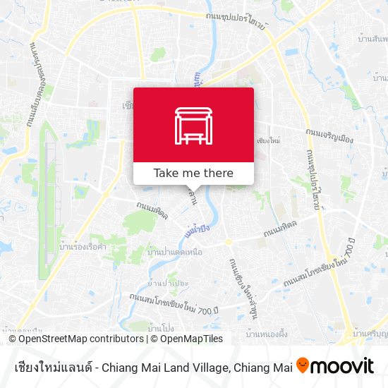 เชียงใหม่แลนด์ - Chiang Mai Land Village map