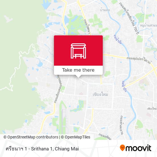 ศรีธนาฯ 1 - Srithana 1 map