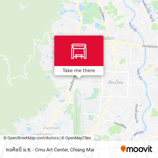 หอศิลป์ ม.ช. - Cmu Art Center map
