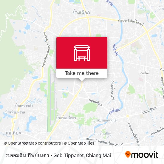 ธ.ออมสิน ทิพย์เนตร - Gsb Tippanet map