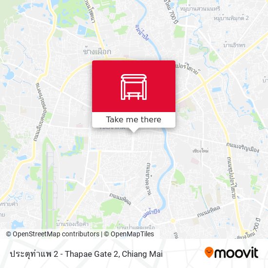 ประตุท่าแพ 2 - Thapae Gate 2 map