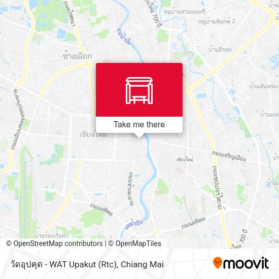 วัดอุปคุต - WAT Upakut (Rtc) map