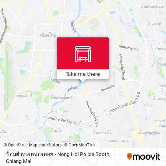 ป้อมตำรวจหนองหอย - Nong Hoi Police Booth map