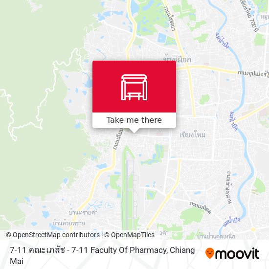 7-11 คณะเภสัช - 7-11 Faculty Of Pharmacy map
