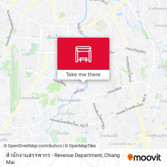 สำนักงานสรรพากร - Revenue Department map