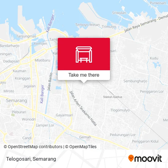 Telogosari map