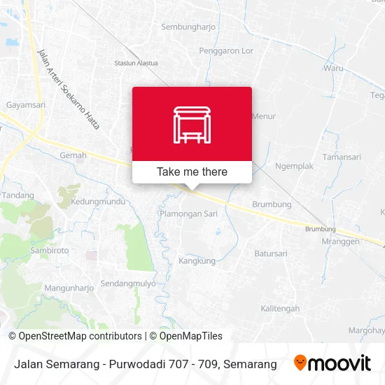 Jalan Semarang - Purwodadi 707 - 709 map