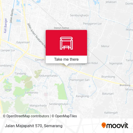 Jalan Majapahit 570 map