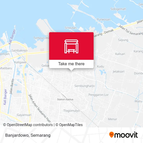 Banjardowo map