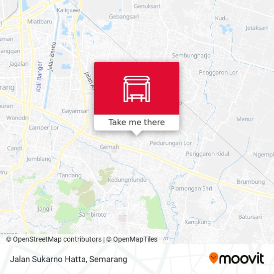 Jalan Sukarno Hatta map