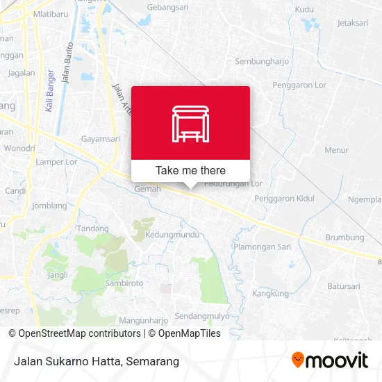 Jalan Sukarno Hatta map