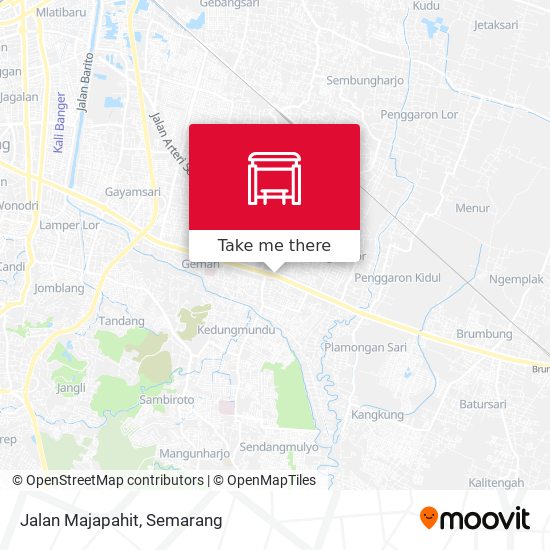 Jalan Majapahit map