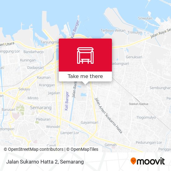 Jalan Sukarno Hatta 2 map