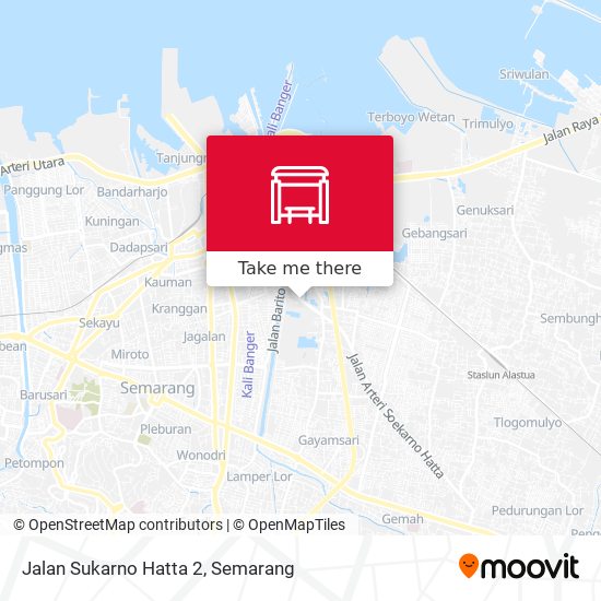 Jalan Sukarno Hatta 2 map