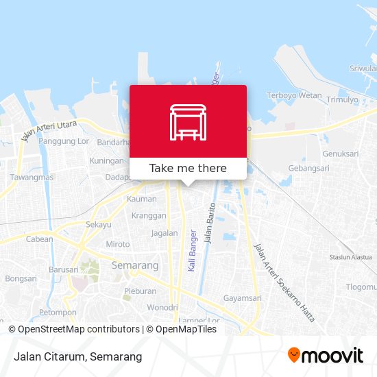 Jalan Citarum map