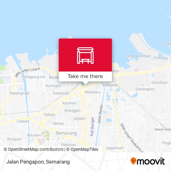 Jalan Pengapon map