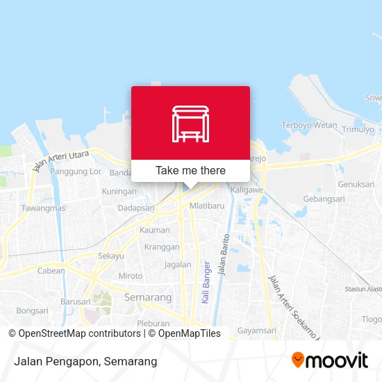 Jalan Pengapon map