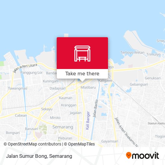 Jalan Sumur Bong map