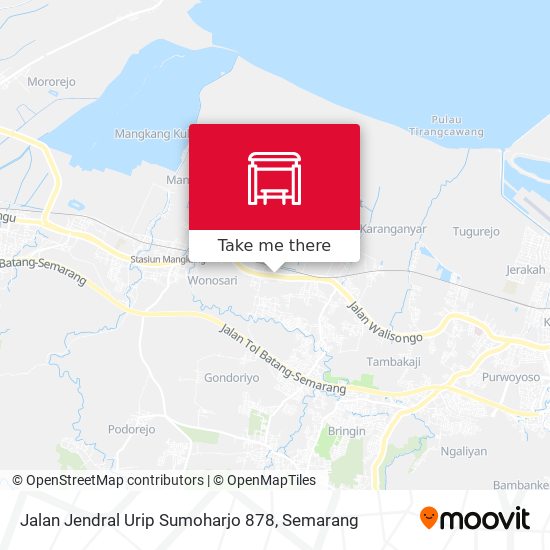 Jalan Jendral Urip Sumoharjo 878 map