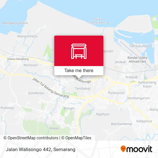 Jalan Walisongo 442 map