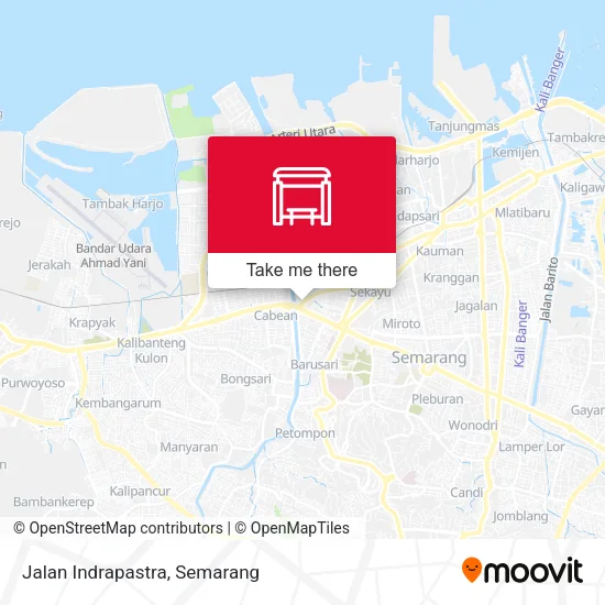 Jalan Indrapastra map