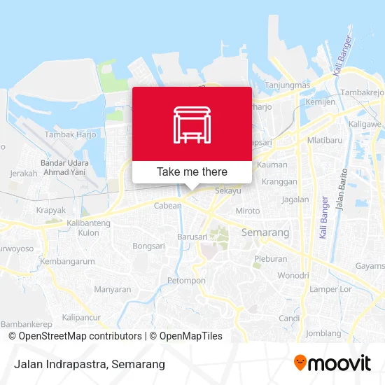 Jalan Indrapastra map