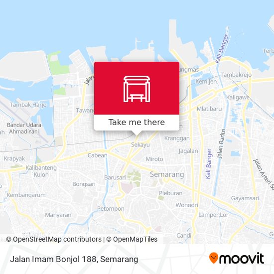 Jalan Imam Bonjol 188 map