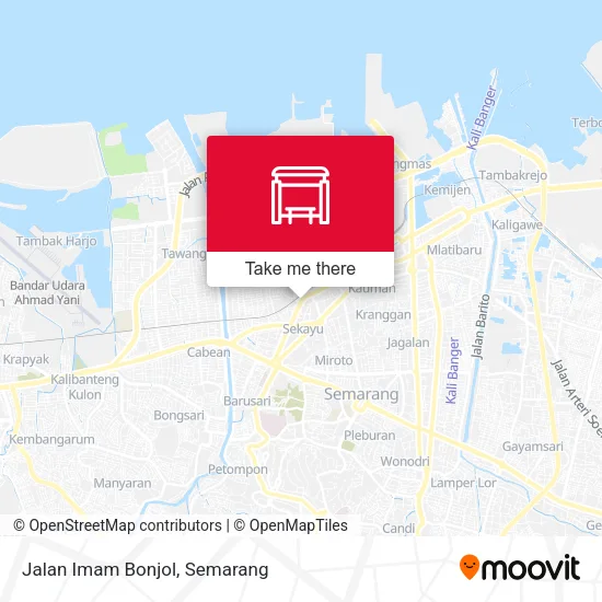 Jalan Imam Bonjol map
