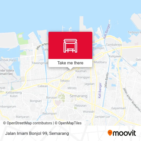 Jalan Imam Bonjol 99 map