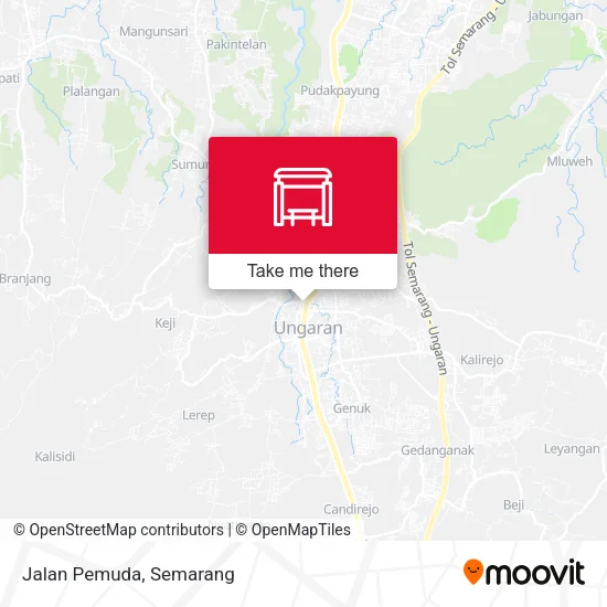 Jalan Pemuda map