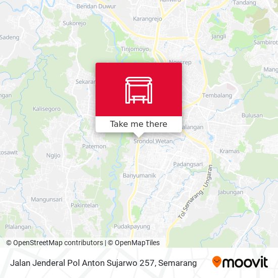 Jalan Jenderal Pol Anton Sujarwo 257 map