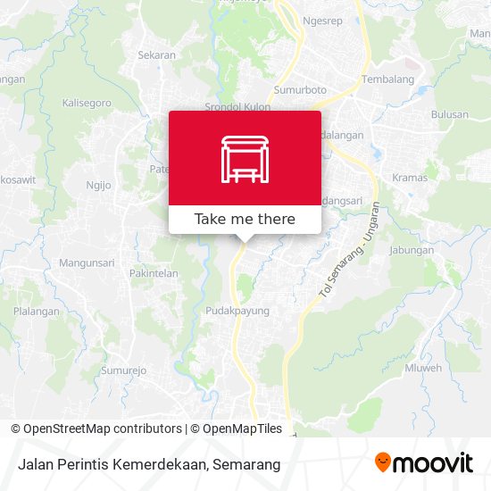 Jalan Perintis Kemerdekaan map