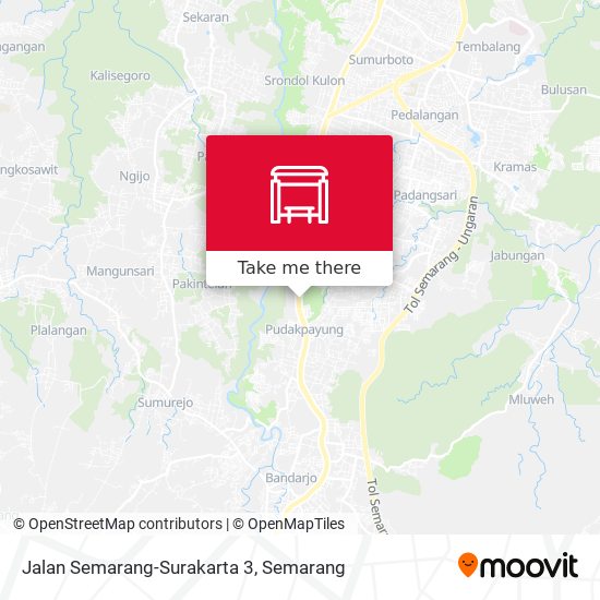 Jalan Semarang-Surakarta 3 map