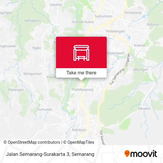 Jalan Semarang-Surakarta 3 map