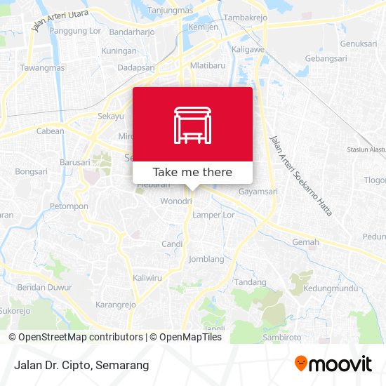 Jalan Dr. Cipto map