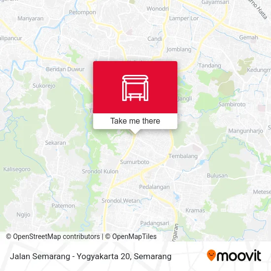 Jalan Semarang - Yogyakarta 20 map