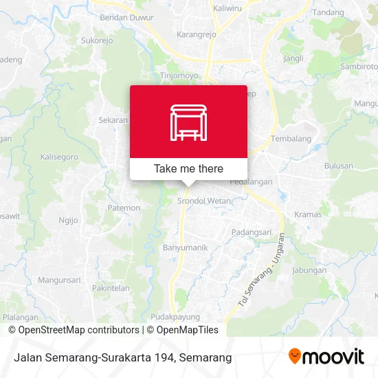 Jalan Semarang-Surakarta 194 map