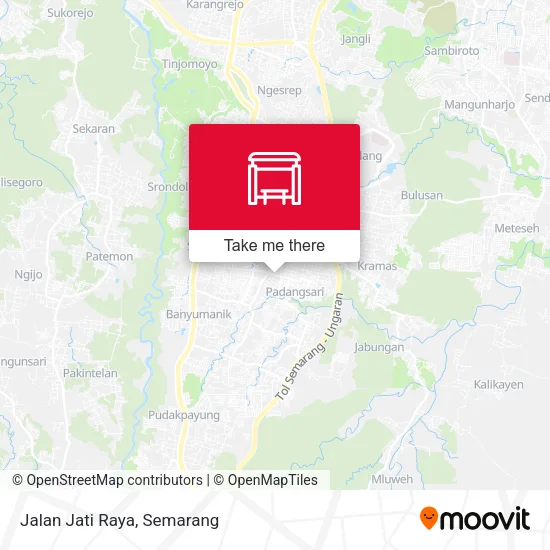 Jalan Jati Raya map