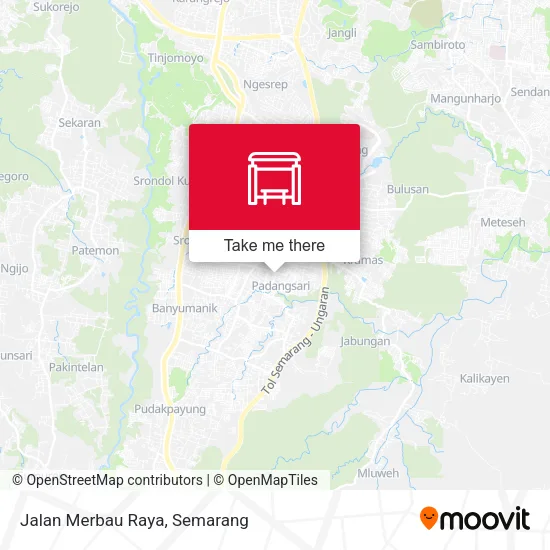 Jalan Merbau Raya map