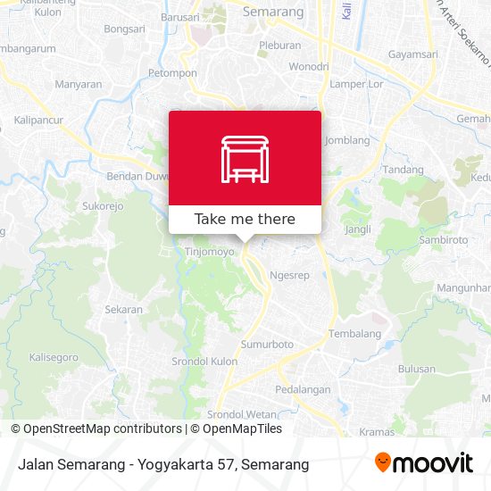 Jalan Semarang - Yogyakarta 57 map
